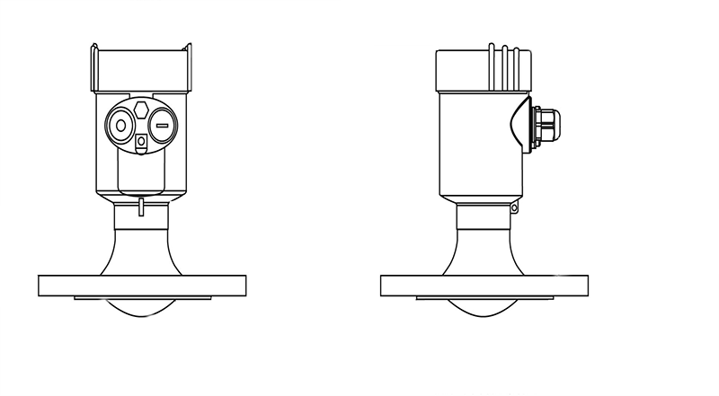 調(diào)頻透鏡型雷達(dá)連續(xù)料位計