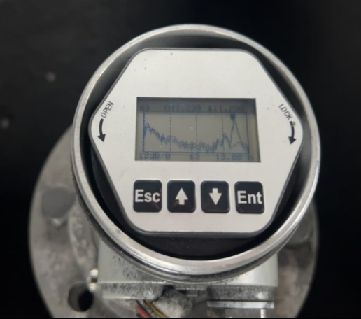80G非接觸式雷達液位計調(diào)試