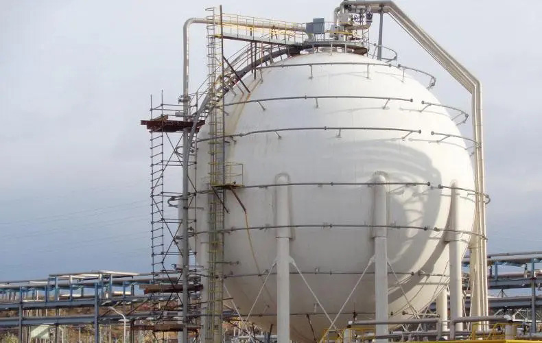 球罐雷達液位計測量