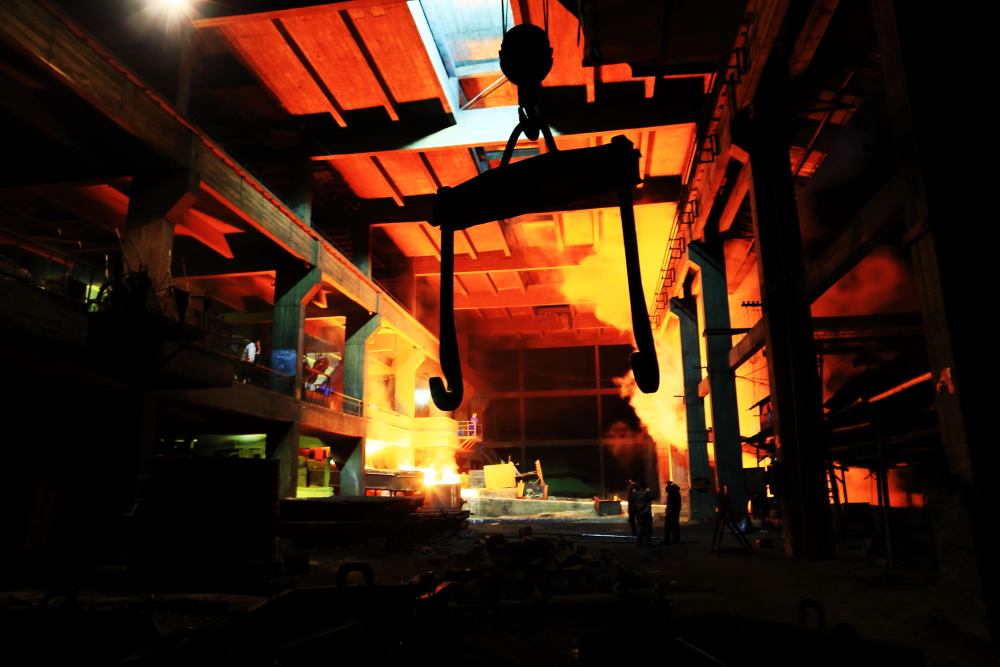 煉鋼廠高溫雷達(dá)液位測(cè)量