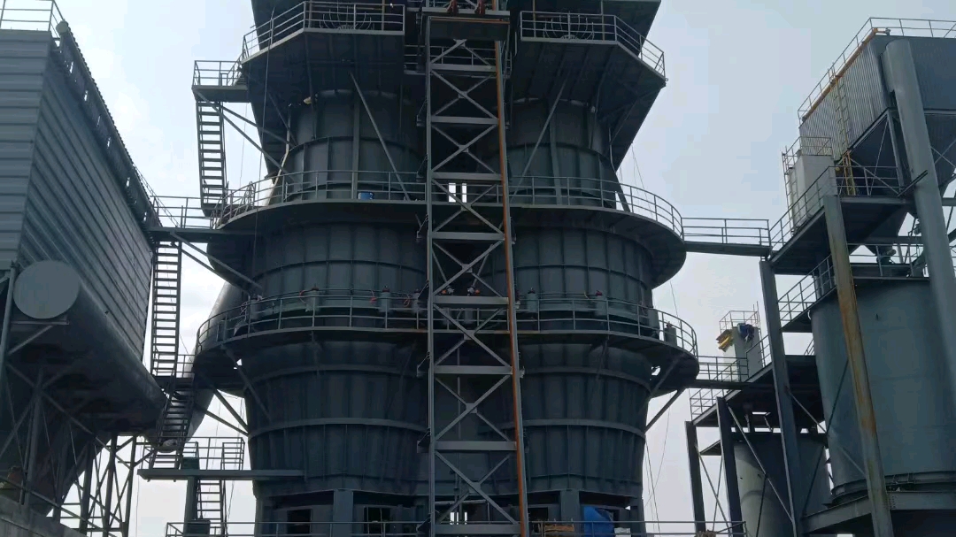 石灰窯應用雷達測量儀表